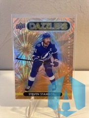 2021-22 UD Series 1 Orange Dazzlers DZ-39 Steven Stamkos
